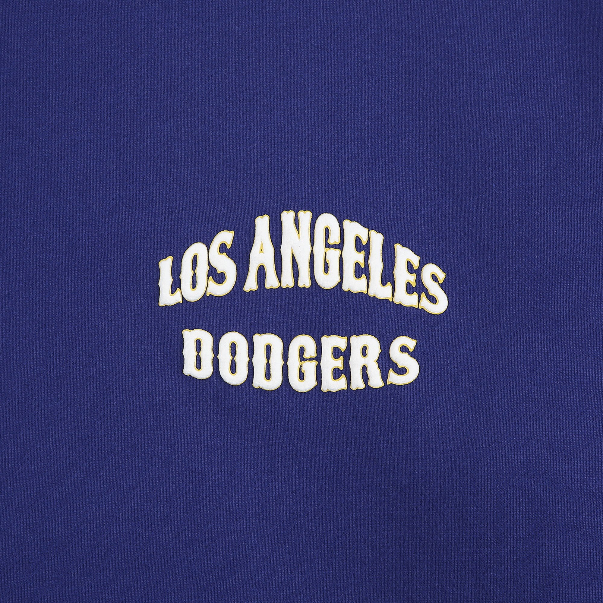 la dodgers 拉绒印花卫衣