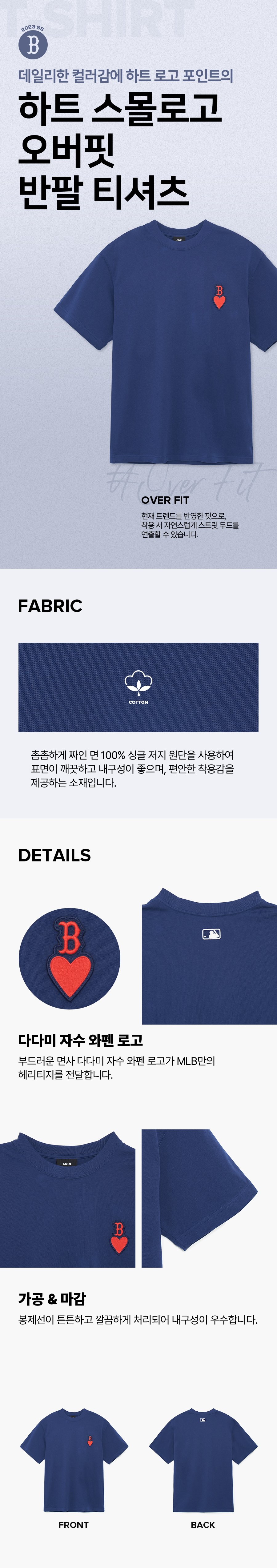 MLB Korea 2023 SS Unisex Street Style Logo T-Shirts