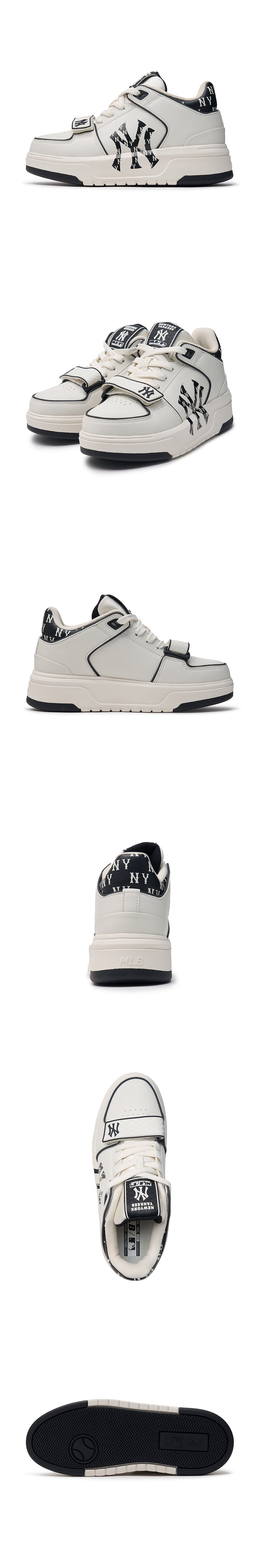 CHUNKY Liner Mid Heel Classic Monogram NEW YORK YANKEES