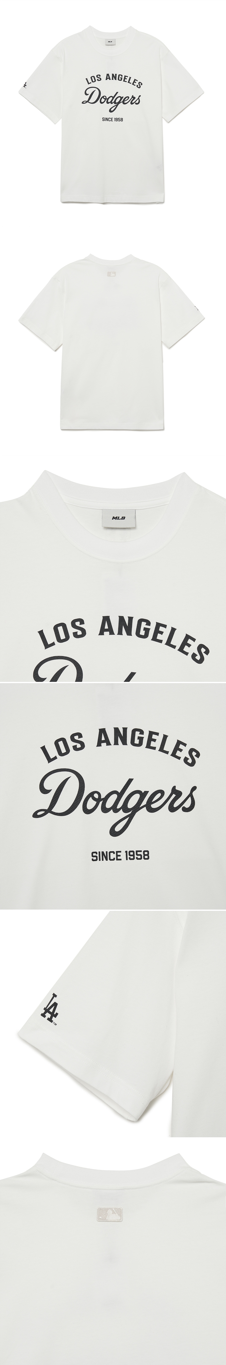 Basic American Lettering T-Shirts Los Angeles Dodgers - MLB Global