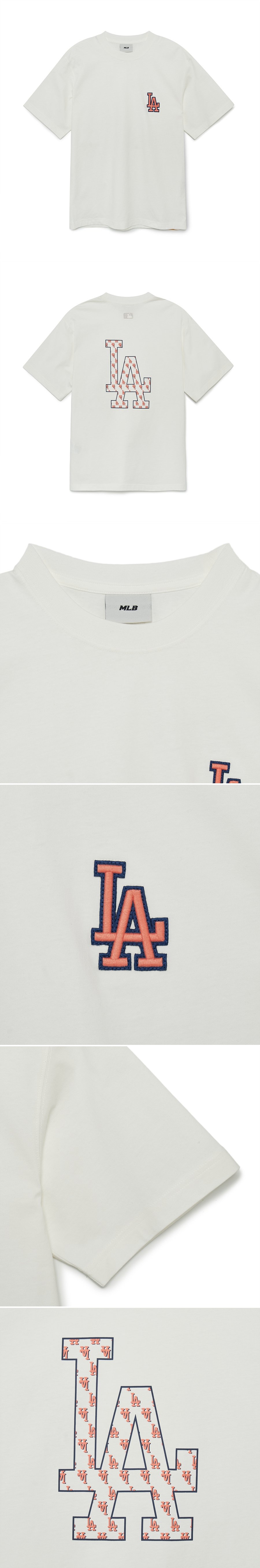 Classic MONOGRAM Big Logo T-Shirts Los Angeles Dodgers - MLB Global