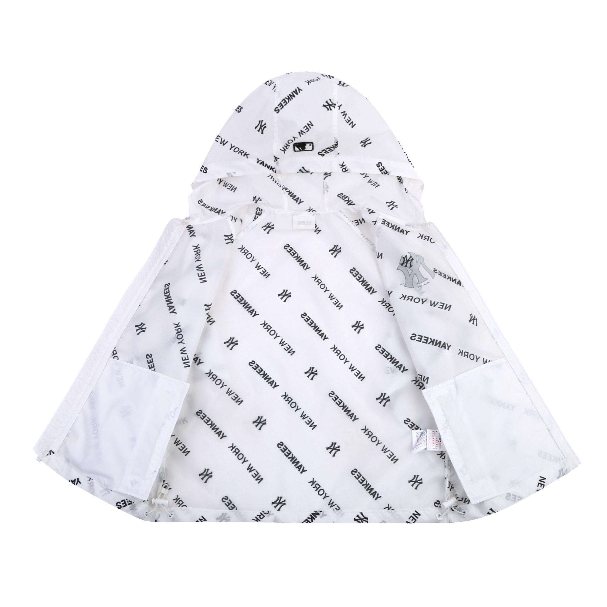 new york yankees logo 款插肩防风夹克