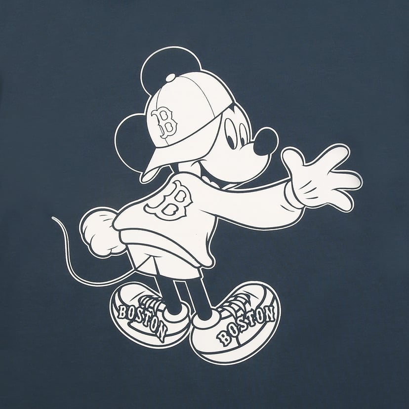 mickey mouse red sox shirt