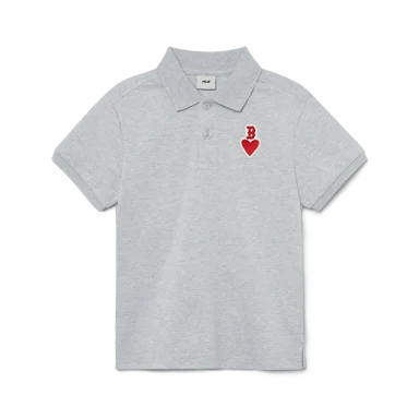 하트 로고 피케 티셔츠 보스턴 레드삭스