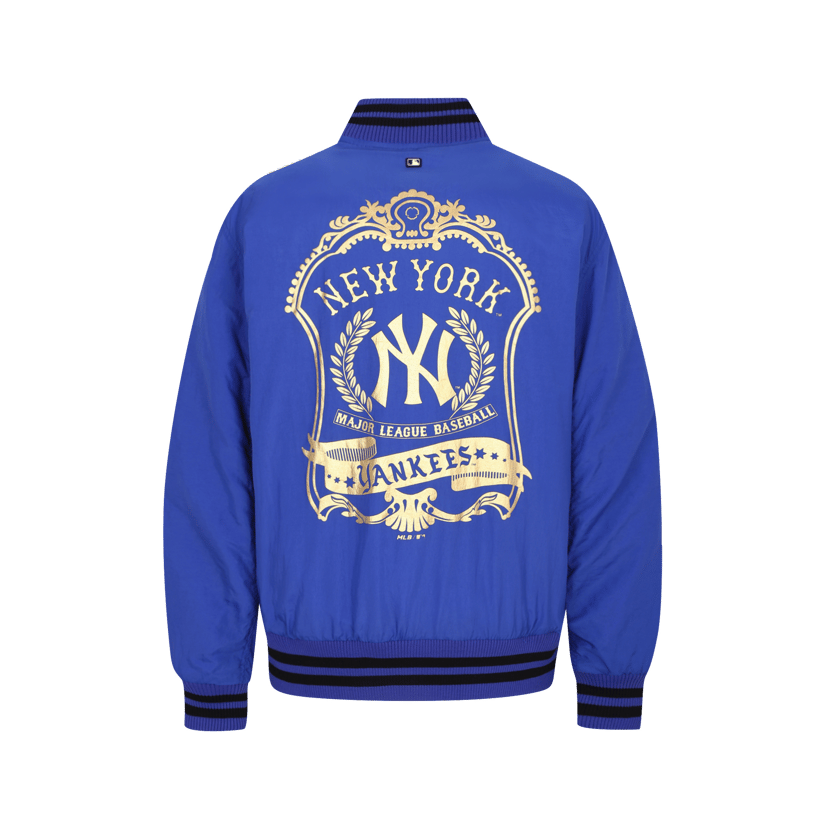yankees on field varsity jacket