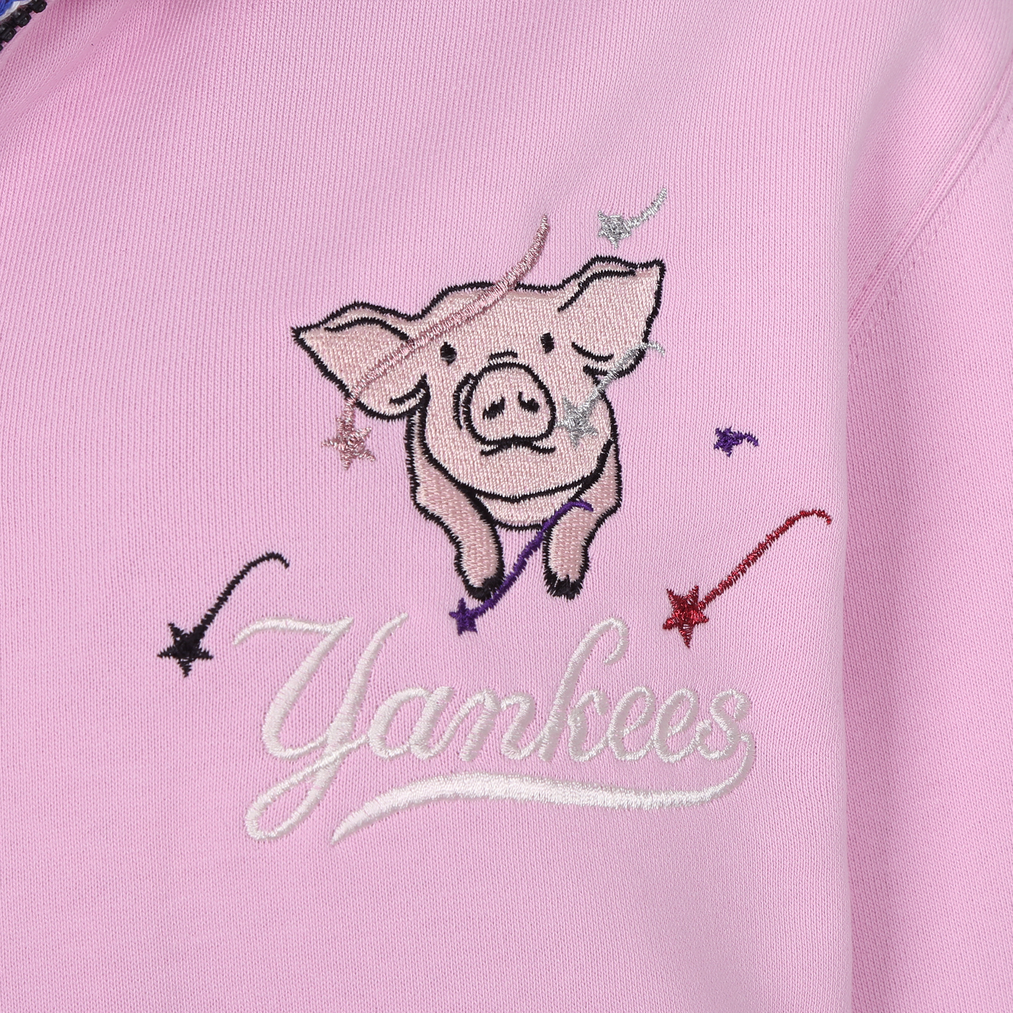 new york yankees lucky pig 运动拉链衫