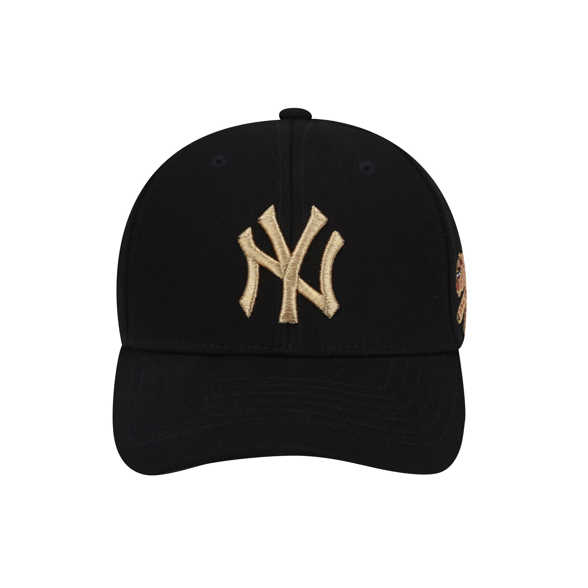 new york yankees 黑豹闪电可调节棒球帽