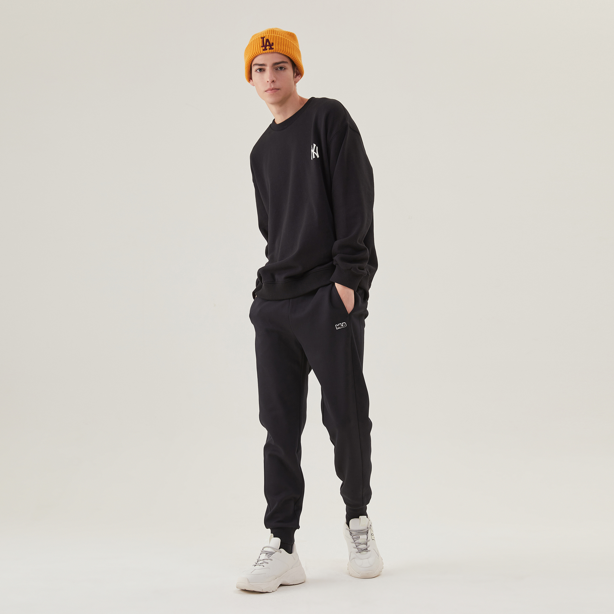 new york yankees 拉绒大标宽松款卫衣