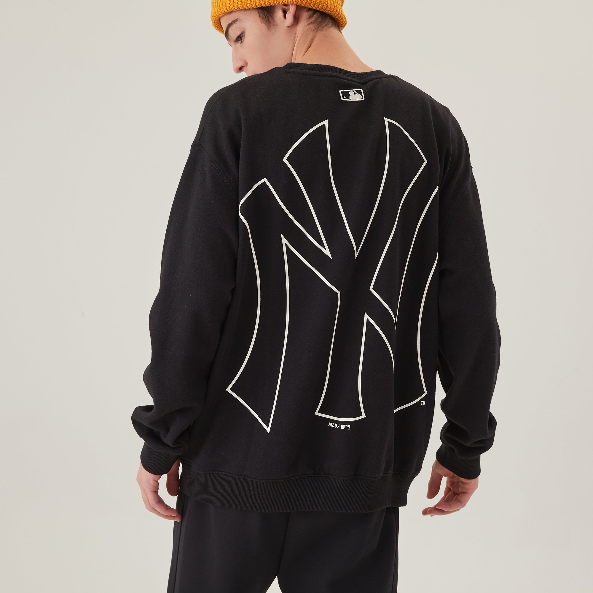 new york yankees 拉绒大标宽松款卫衣