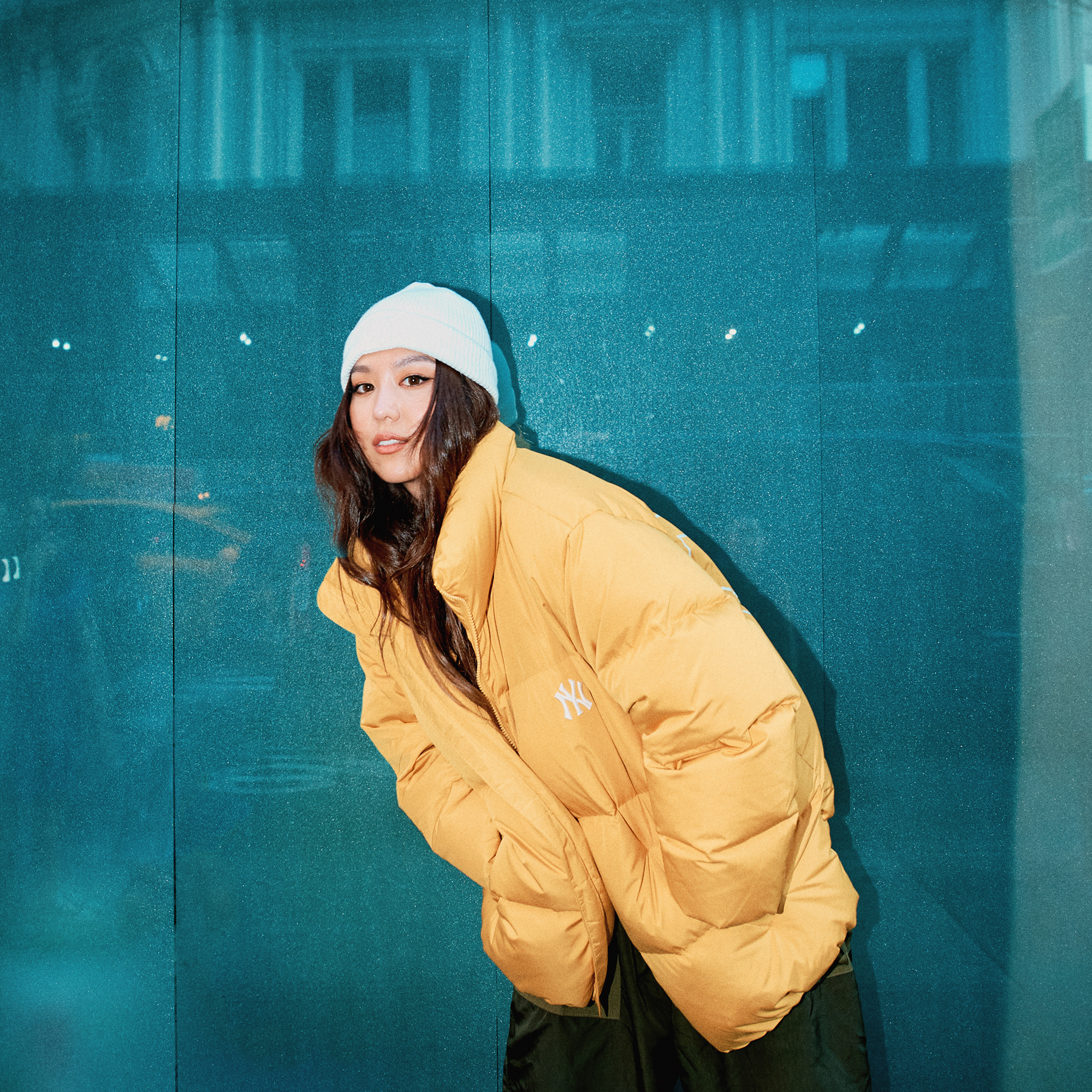 new york yankees 大标短款羽绒服