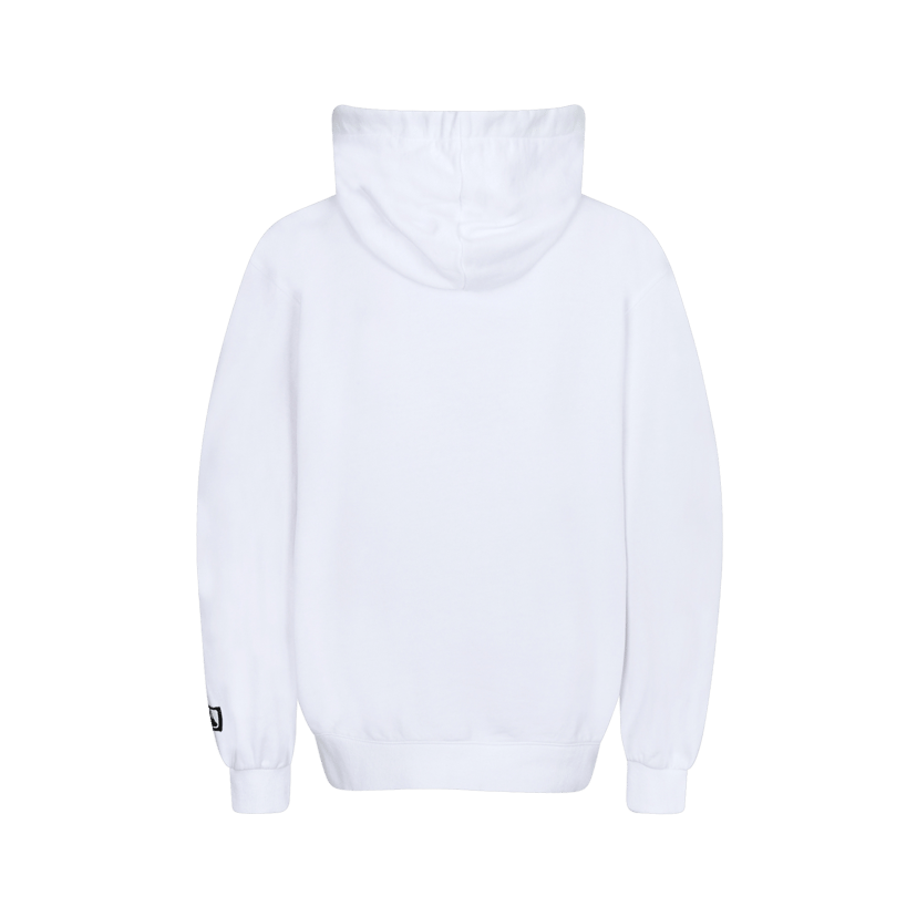 White Hoodie Strings Transparent