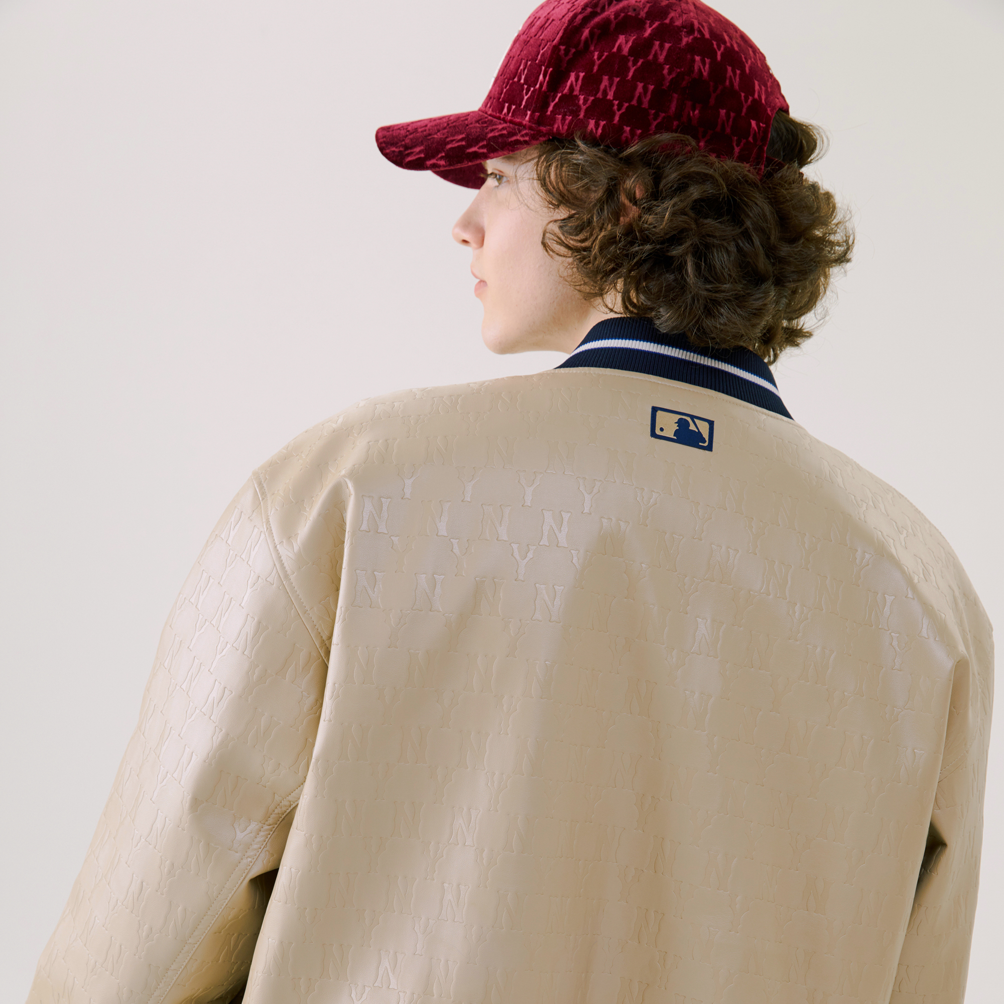 monogram maxskin 夹克 new york yankees