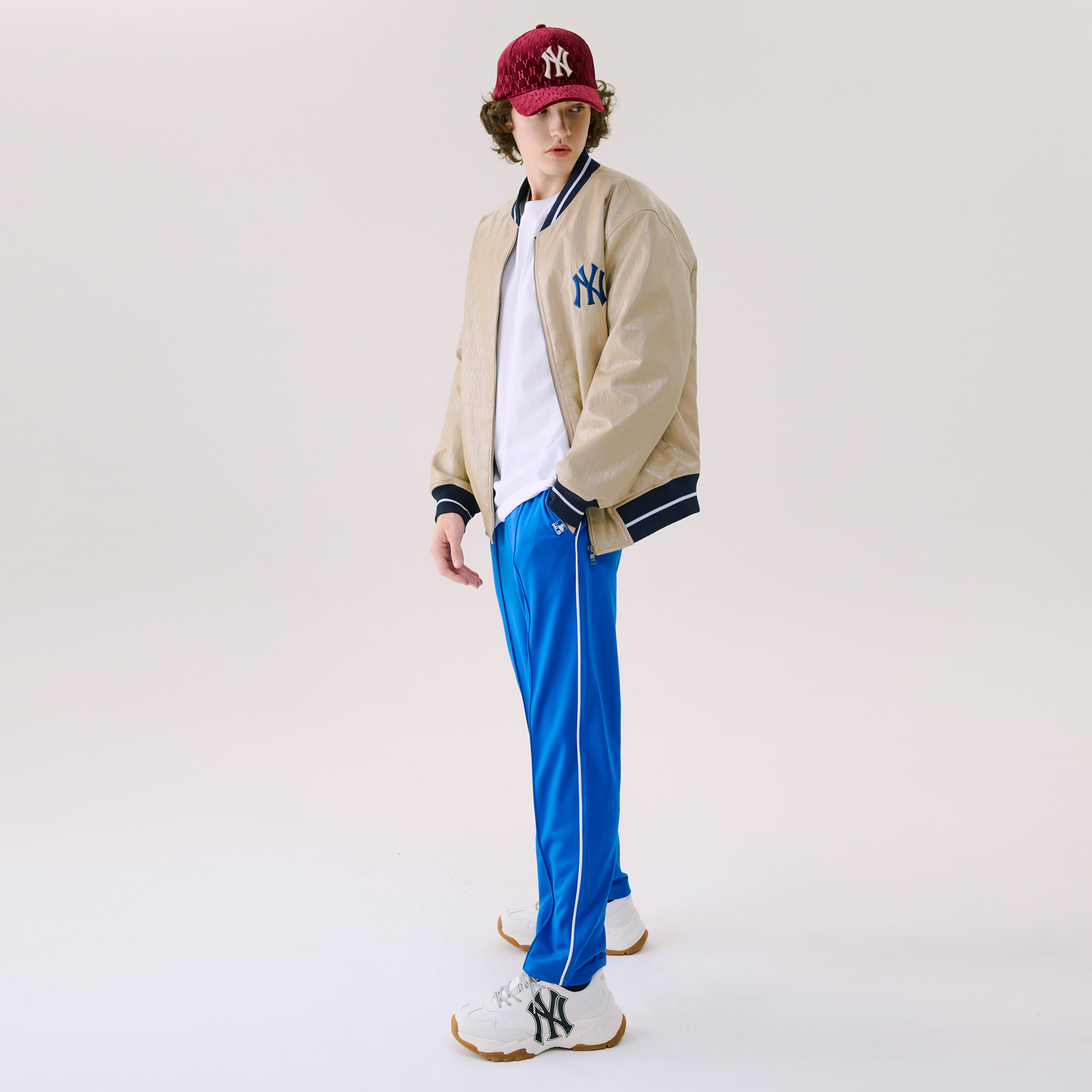 monogram maxskin 夹克 new york yankees