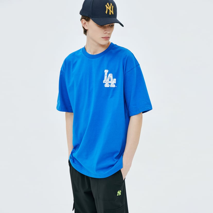 MLB LIKE OVERFIT SHORT SLEEVE T-SHIRT 