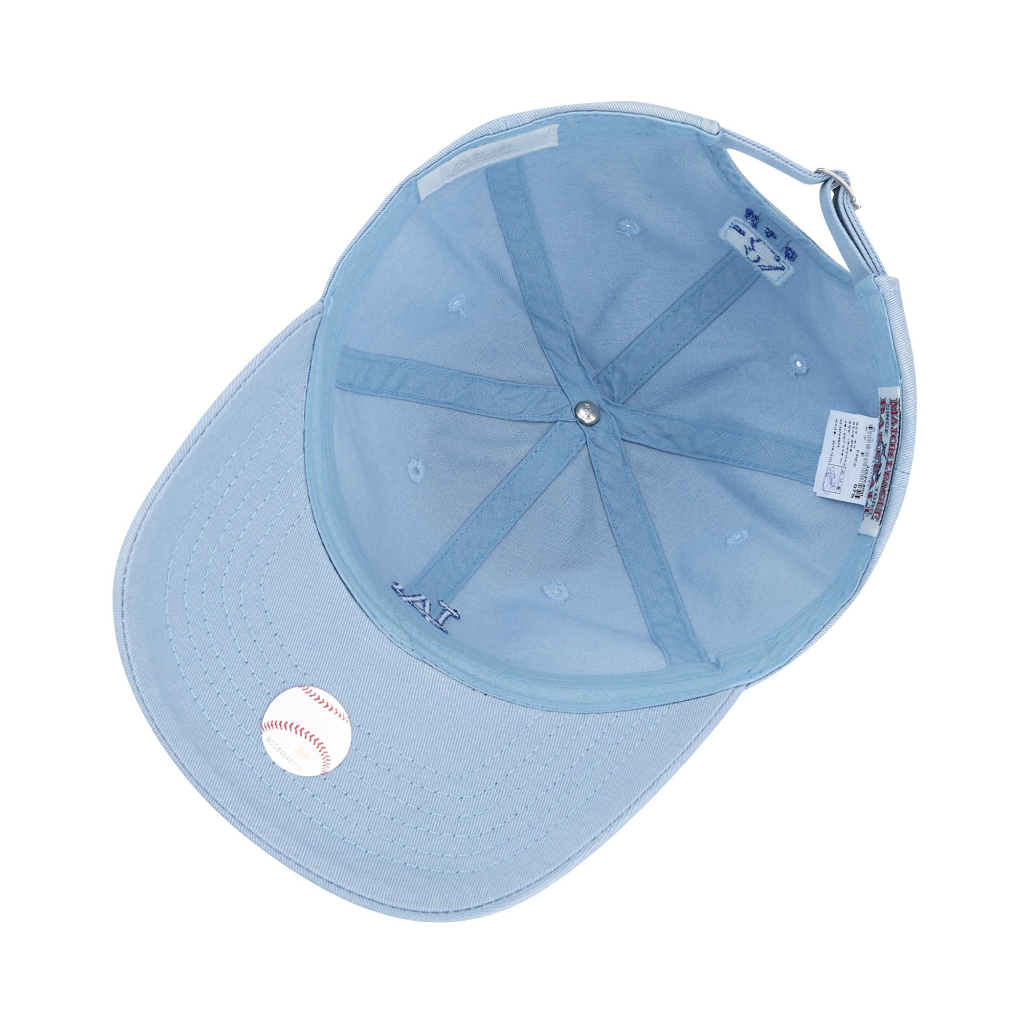 水洗标志弯檐帽 la dodgers