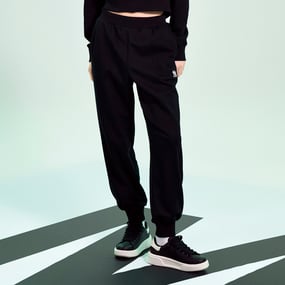 여성 스몰로고 핀턱 하이웨스트 조거팬츠 뉴욕양키스