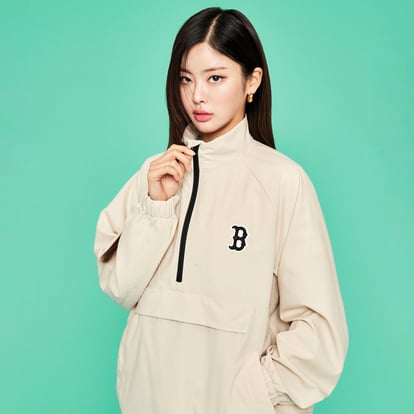 베이직 미디움 로고 아노락 보스턴 레드삭스