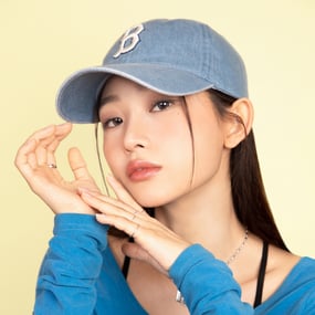데님 언스트럭쳐 볼캡 보스턴 레드삭스
