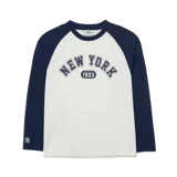바시티 라글란 긴팔 티셔츠 뉴욕양키스