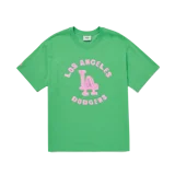 베이직 형광 마카 오버핏 반팔 티셔츠 LA다저스