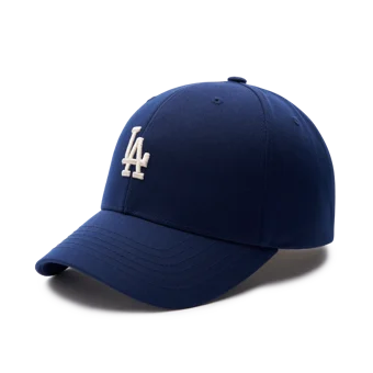 Jual MLB Korea Stamp Ball Cap LA - Navy Original 2023