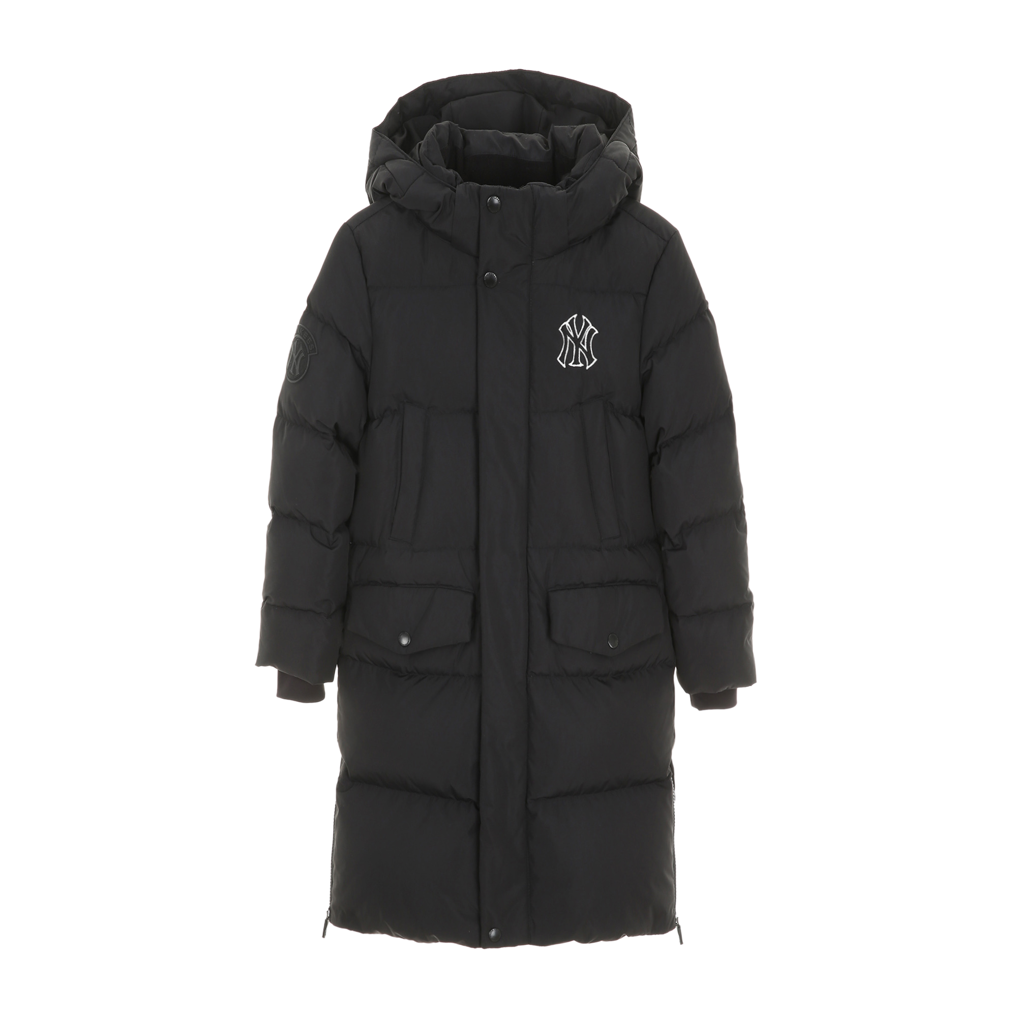 new york yankees 印章长款羽绒服