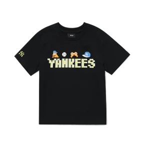 픽셀 로고 아트웍 티셔츠 뉴욕양키스