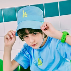 애슬레저 넥커버 버킷햇 LA다저스