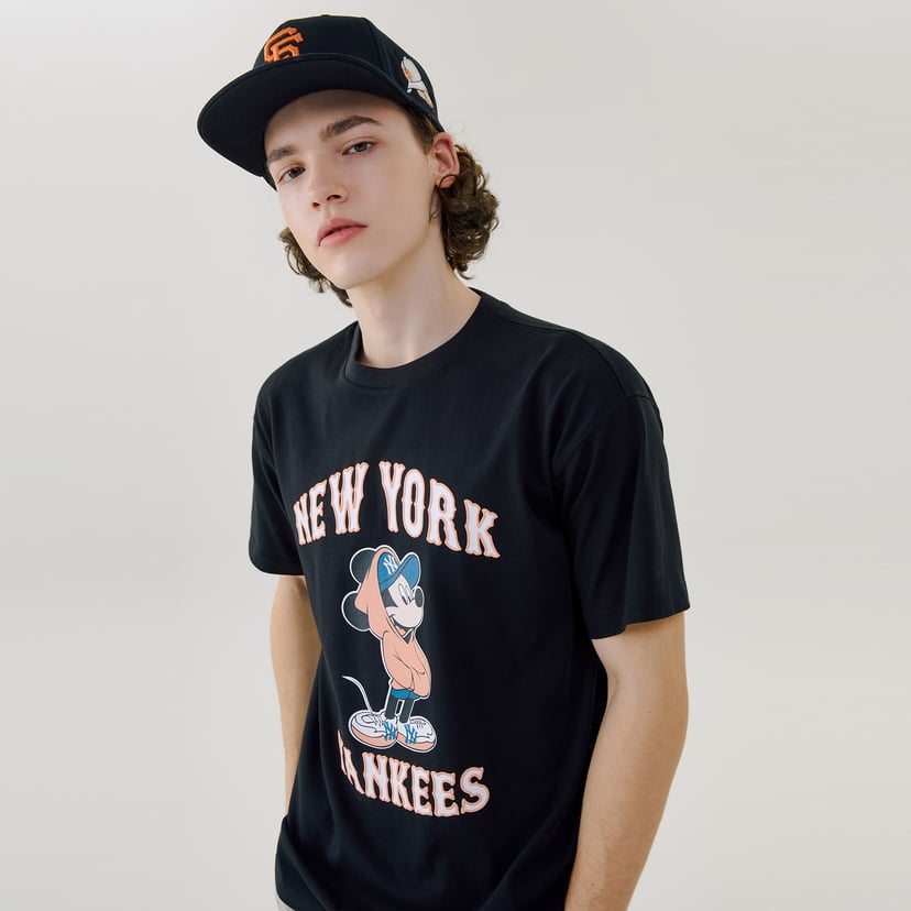 MLB X DISNEY OVERFIT SHORT SLEEVE T 