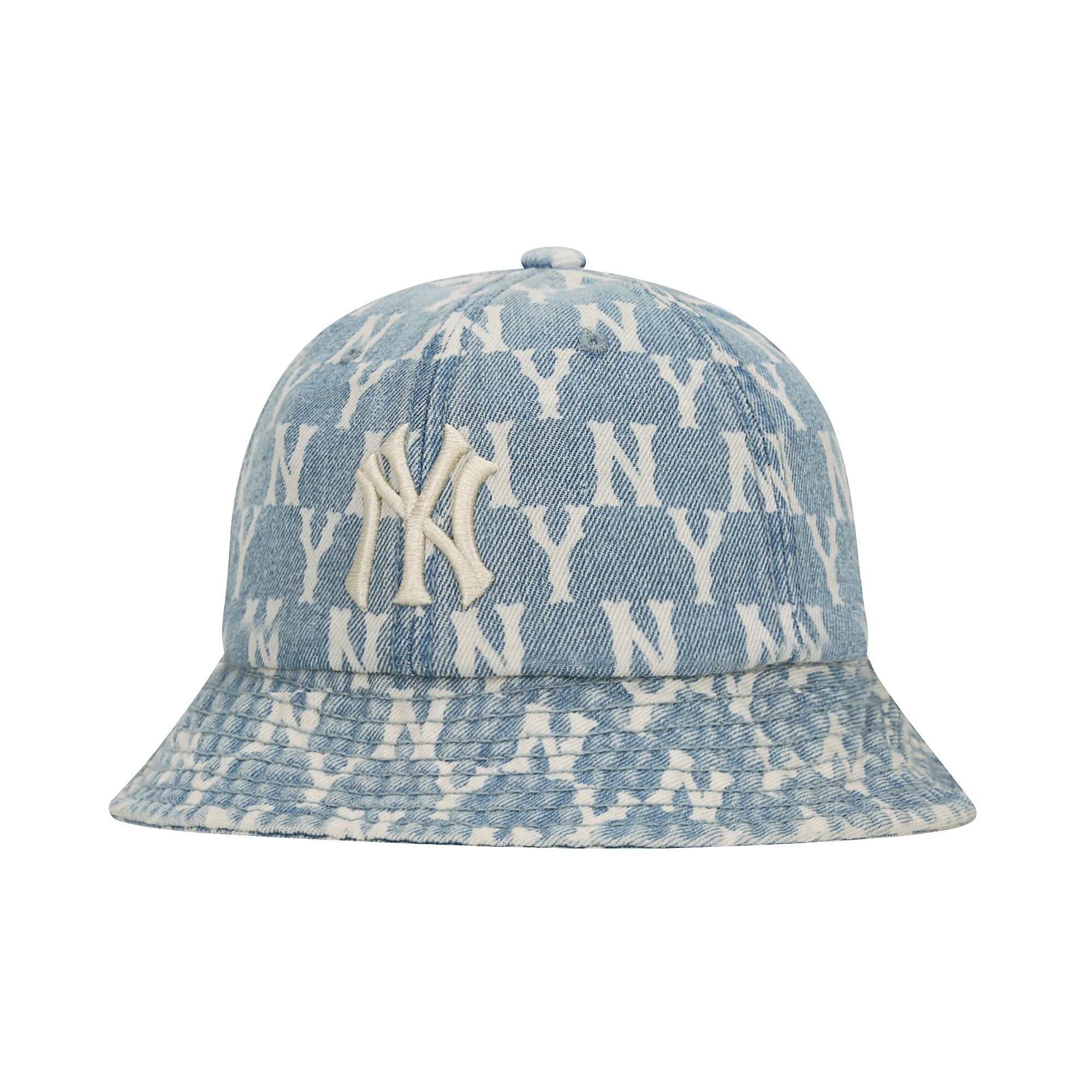 老花牛仔圆顶渔夫帽 new york yankees