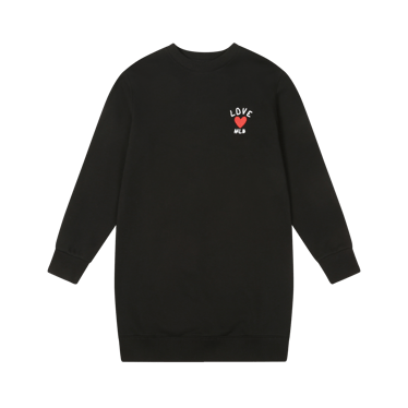 mlb sweatshirt with heart