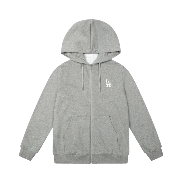 dodgers zipper hoodie