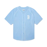 베이직 테리 오버핏 베이스볼 셔츠 보스턴 레드삭스