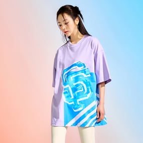 팝아트그래픽 메가 오버핏 반팔 티셔츠 샌프란시스코 자이언츠