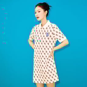 여성 클래식 모노그램 카라 원피스 LA다저스