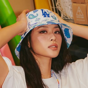 페이즐리 버킷햇 LA다저스