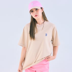 베이직 스몰로고 반팔 티셔츠 보스턴 레드삭스