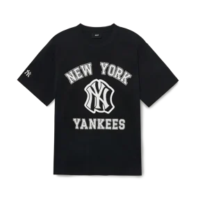 바시티 오버핏 반팔 티셔츠 뉴욕양키스