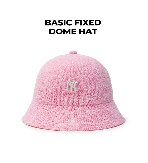 BASIC FIXED DOME HAT - 팬톤 핑크
