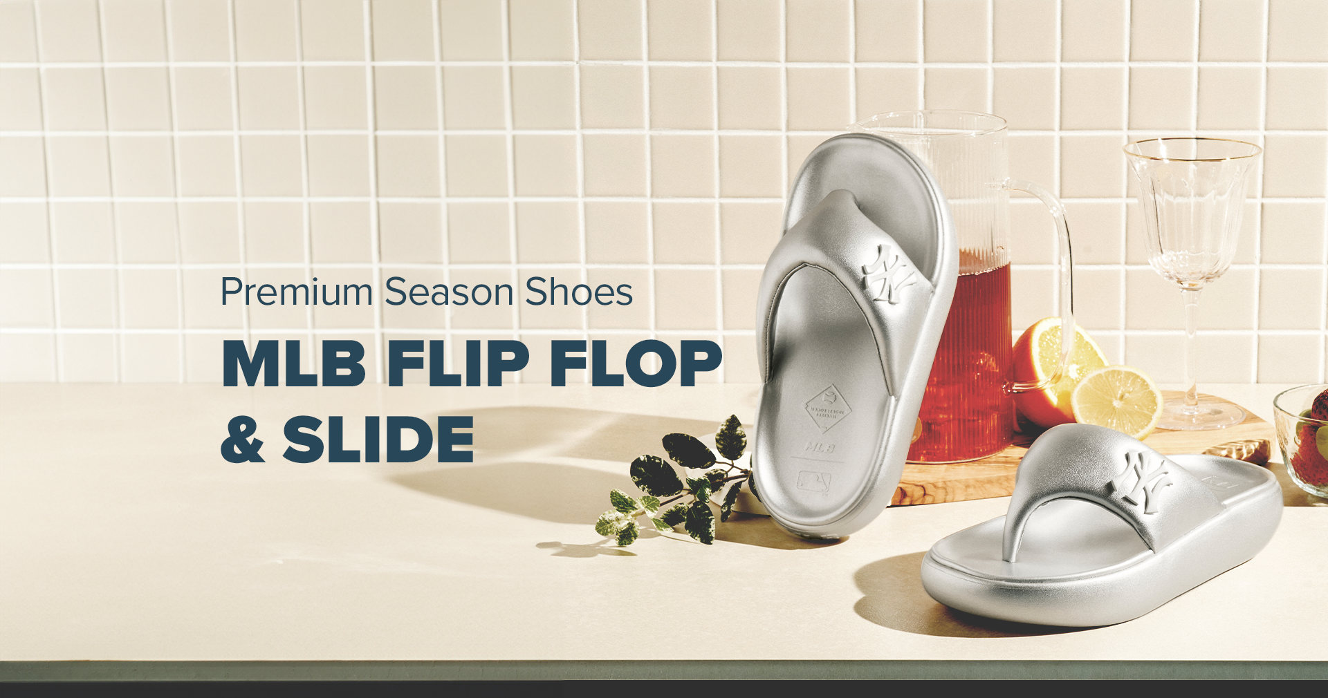 Premium Season Shoes MLB FLIP FLOP & SLIDE